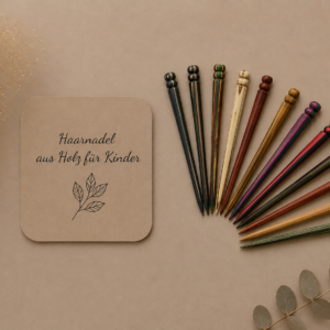 Haarnadel aus Holz für Kinder