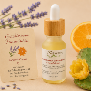 Gesichtsserum Tausendschön Lavendel-Orange